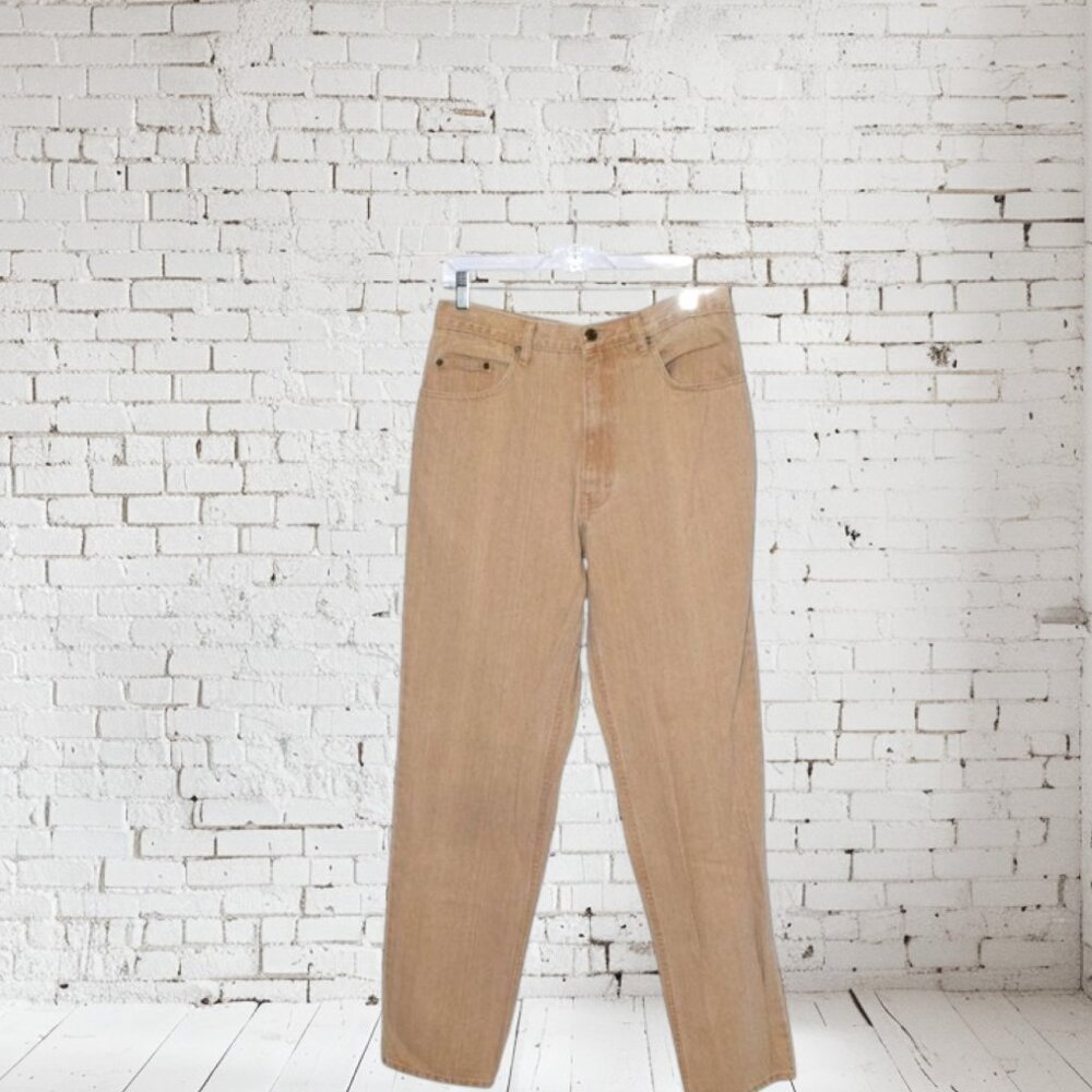 Vintage Saugatuck Dry Goods Co. Men's Tan Jeans Denim 33/34